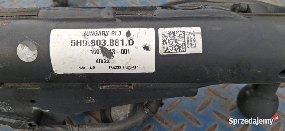 Hak holowniczy golf 8 kombi 5H9803881D Holowanie Podrzewie