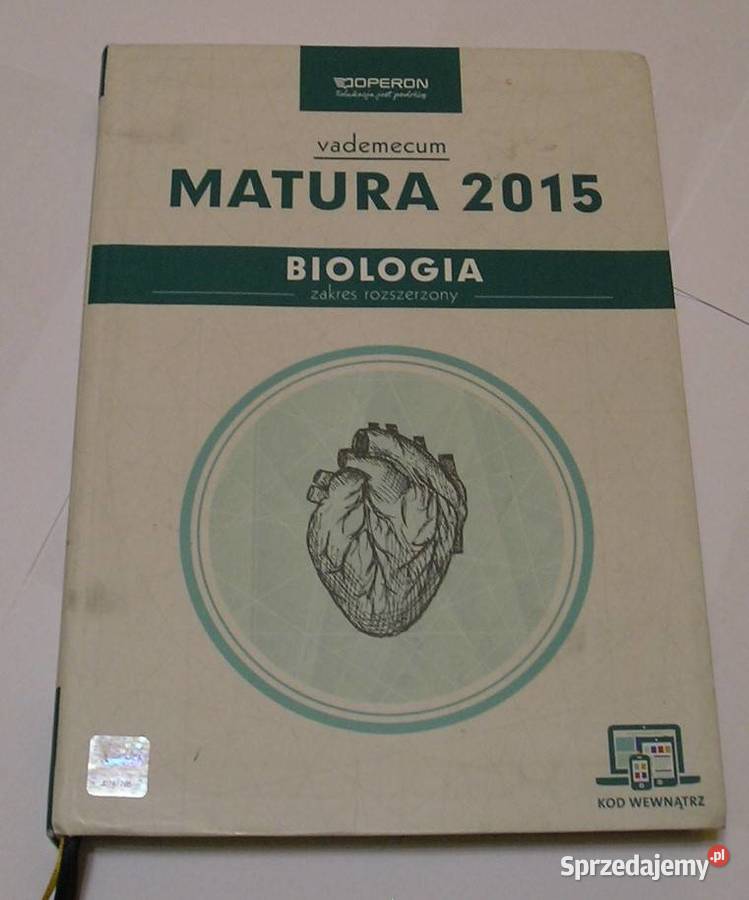 BIOLOGIA VADEMECUM MATURA 2015 biologia Podręczniki Łódź
