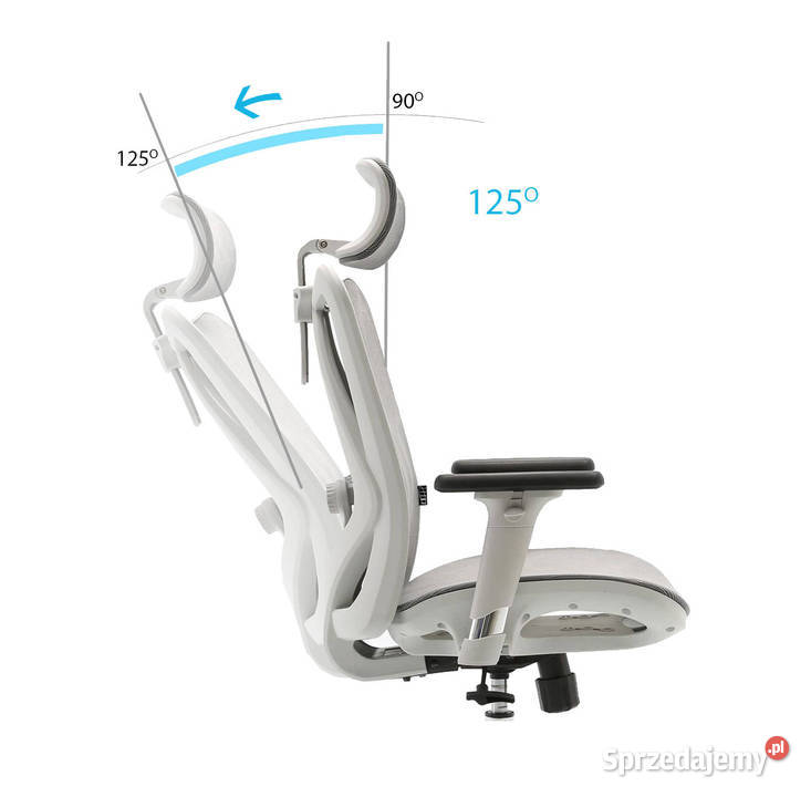 Fotel ergonomiczny ANGEL biurowy obrotowy Jarosław