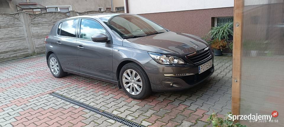 Peugeot 308 benzyna przebieg 37 1200cm3 wielkopolskie