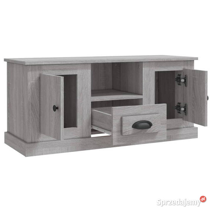 Szafka pod TV szary dąb sonoma 100x355x45 mazowieckie