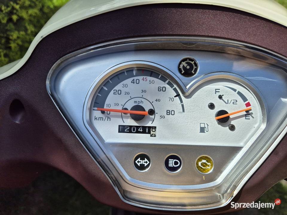 Keeway Zahara 50 4T led 2019 skuter Sprzedam 12000km Ciechanowiec