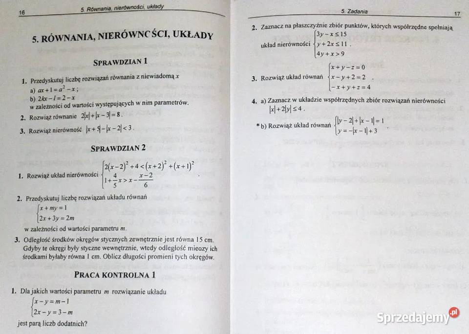 Przed nową maturą z matematyki kl 1 Jadwiga Rok wydania 2000 Chełm