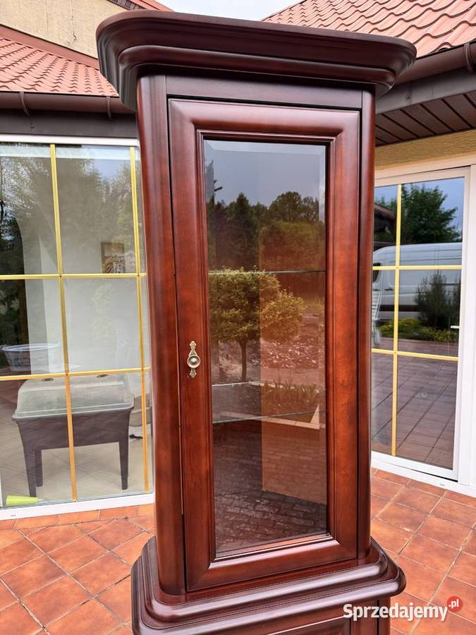 Witryna narożna stylowa pokojowa kredens regał Sulbiny