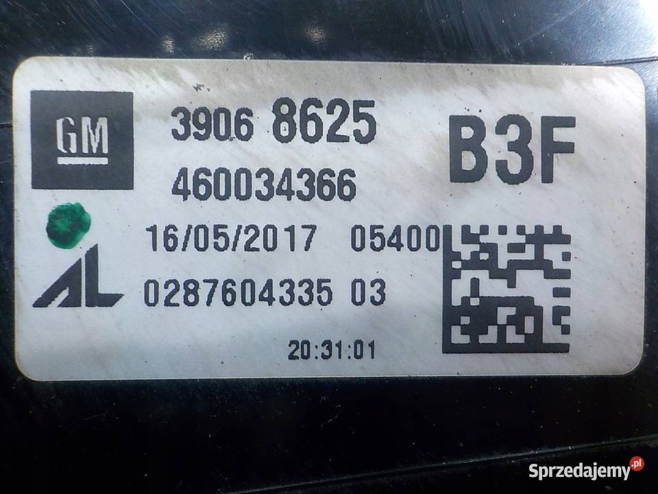 OPEL CORSA E 17r HB 3D lampa lewa tyl 39068625 Suków