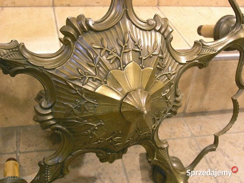 Lampa wisząca Biedermeier pomorskie Sopot