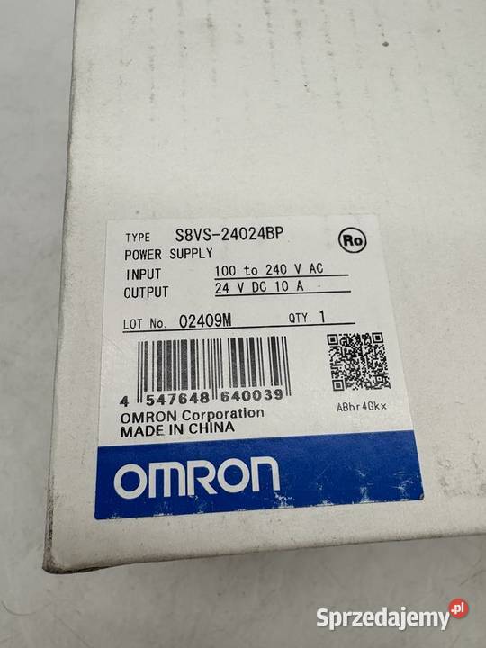 Omron S8VS24024BP Zasilacz 240W Pozostałe Warszawa
