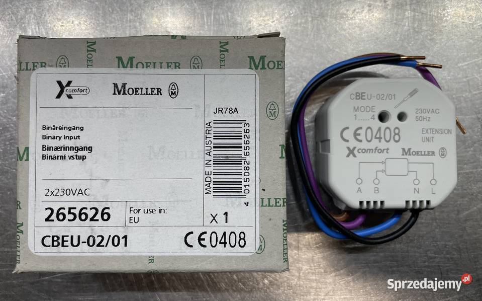 CBEU0201 Moeller Eaton Nadajnik z wejściem Części i akcesoria Gdańsk