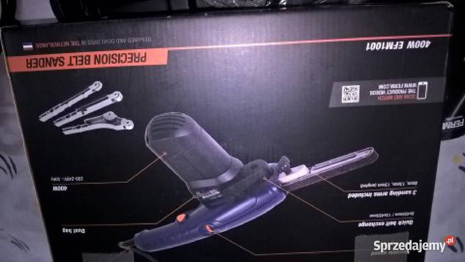 Pilnik elektryczny Ferm nowy walizka Elektryczne Nowy Dwór Mazowiecki