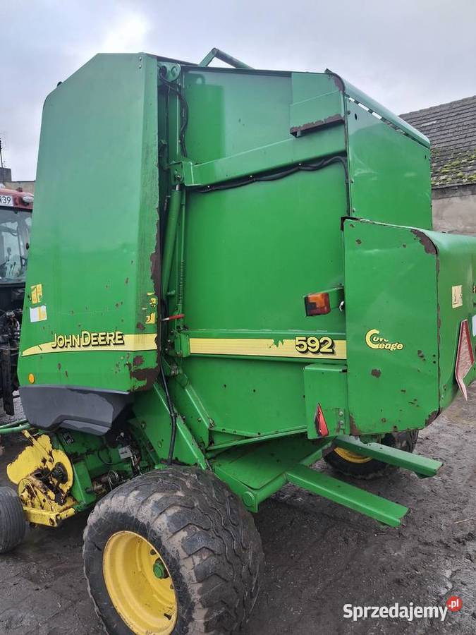 Prasa john deere 592 rotor nieuszkodzony Mokronosy