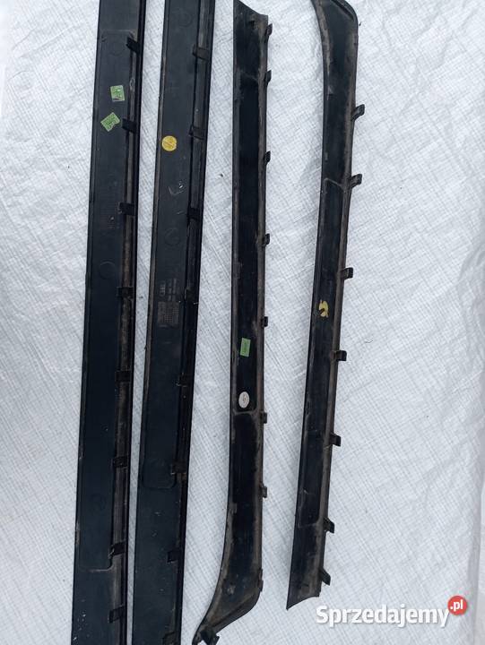 listwy progowe audi a8 s8 d3 komplet Osłony i zaślepki Pyrzyce sprzedam