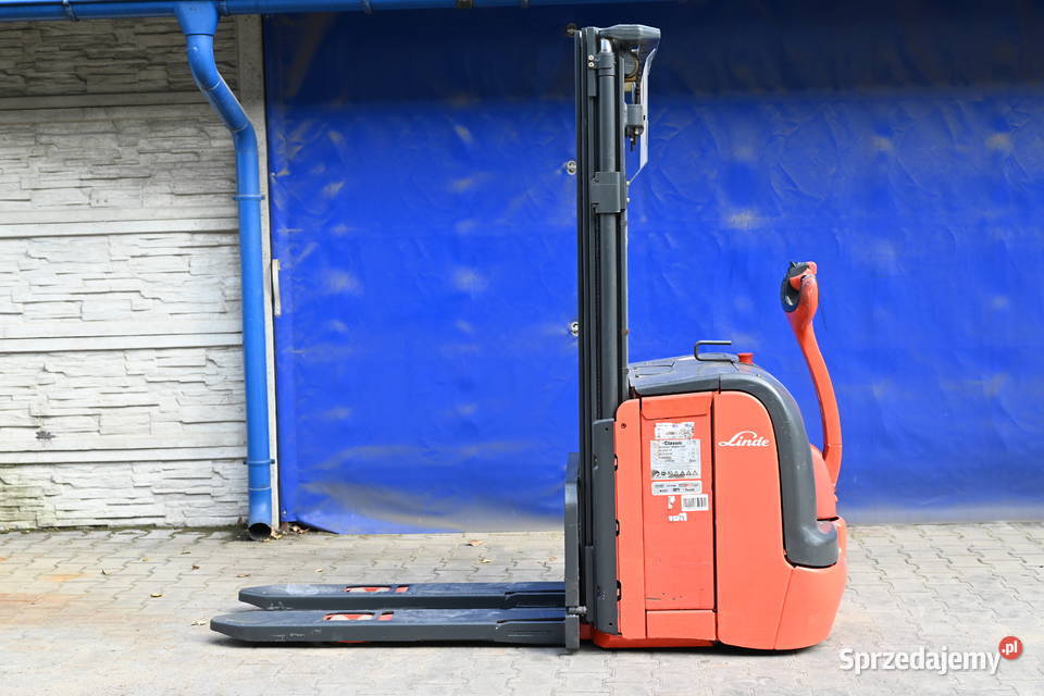 Paleciak elektryczny Linde L16 430 1600 Triplex