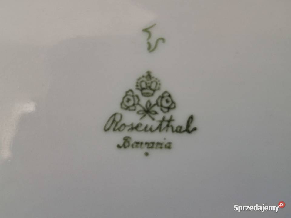 Rosenthal owalny talerzyk odkładnik porcelana Gdańsk