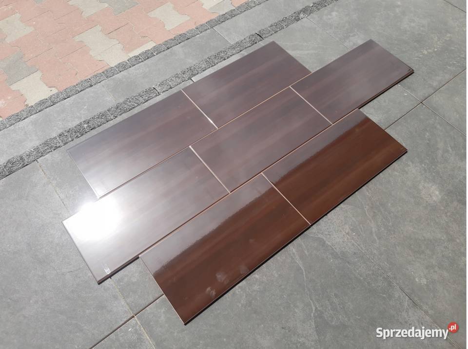 PŁYTKA ŚCIENNA BISETTE BROWN 223X448 GAT 1 łódzkie Opoczno