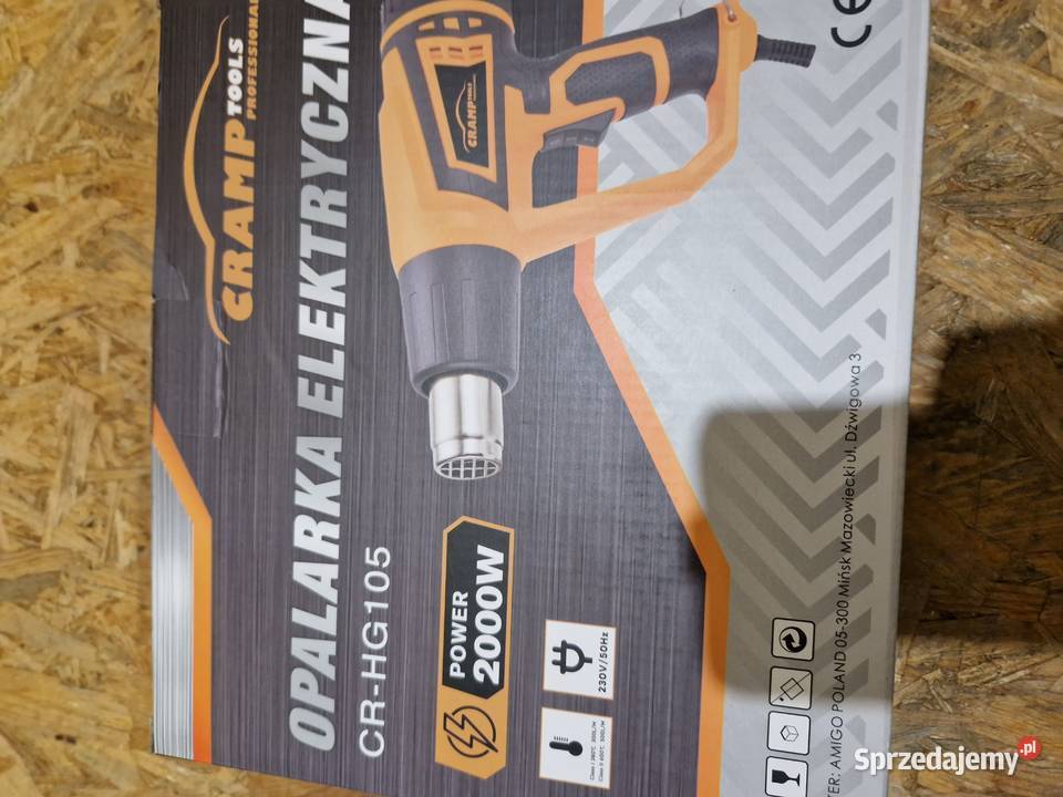 CRAMP HG105 OPALARKA ELEKTRYCZNA 2000W 2 BIEGI