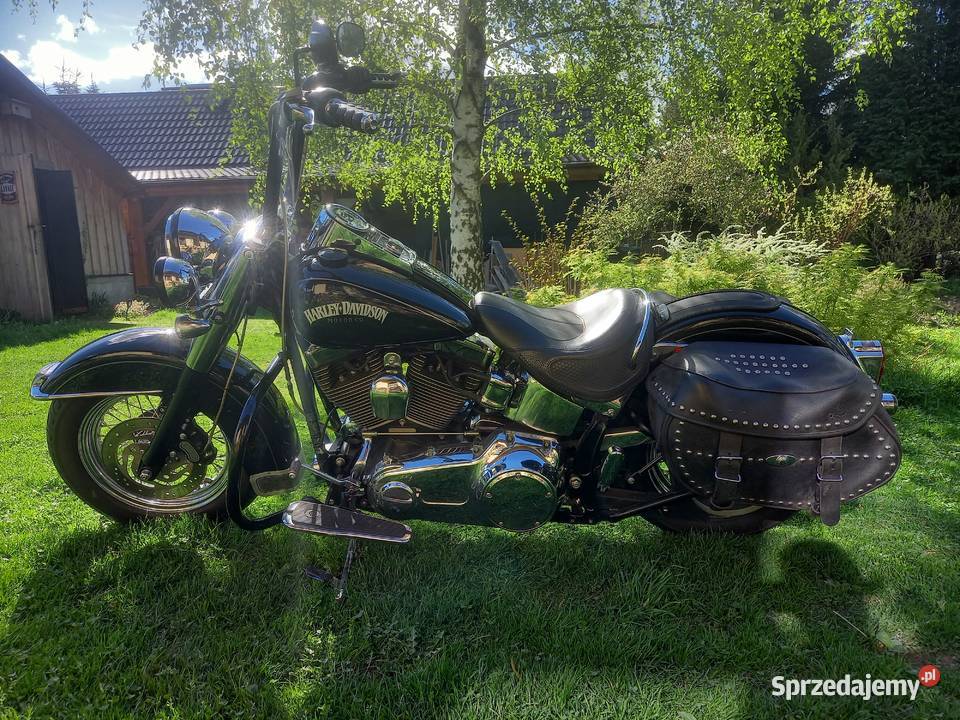 Harleydavidson De Lux Flstn Softail Tunning Harley-Davidson Motoryzacja Bielsko-Biała