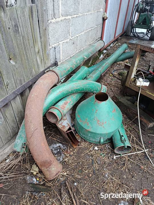 Dmuchawa ssąco tłocząca do ziarna zboża wielkopolskie