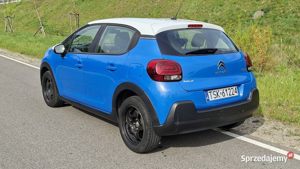 Citroen C3 12B 83 2017r LED Navi Klimatronik 119 świętokrzyskie Skarżysko-Kamienna