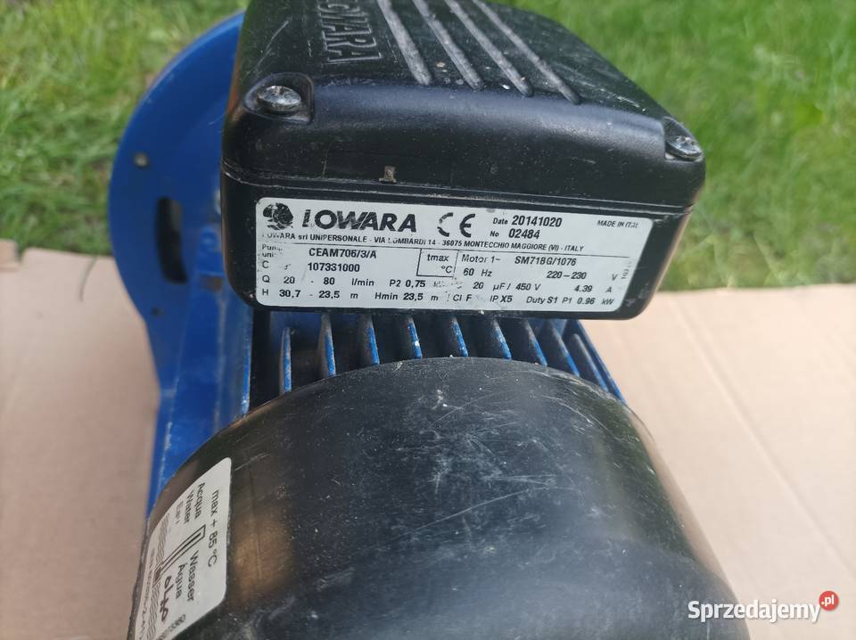 Pompa spożywcza Lowara Sterdyń