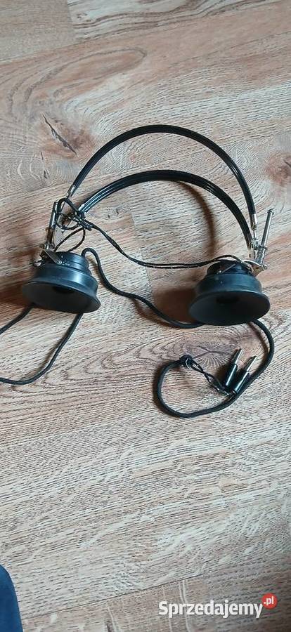 Stare słuchawki radiowe detefon małopolskie Kraków sprzedam