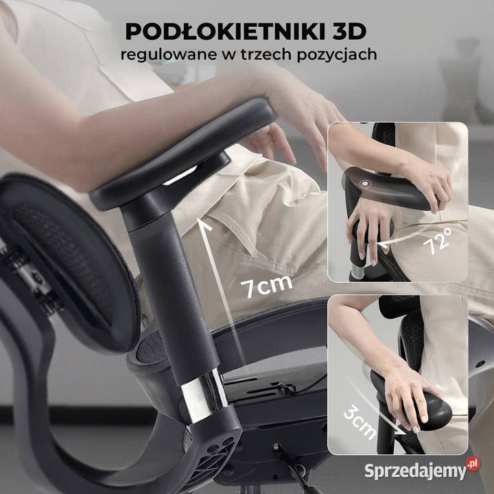 Fotel ergonomiczny ANGEL biurowy obrotowy Astro Fotele i krzesła obrotowe podkarpackie Jarosław sprzedam