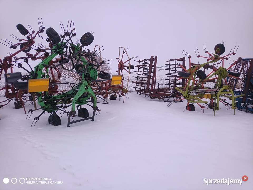 Zgrabiarka przewracarka claas krone vicon Claas Kiwity