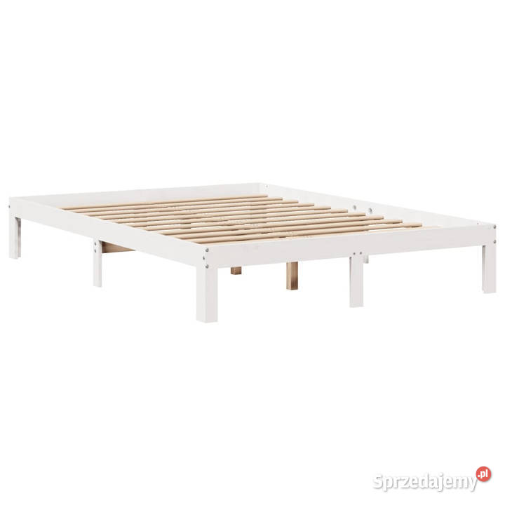 Rama łóżka z szufladami biała sosnowa 140x200 Łóżka Warszawa sprzedam