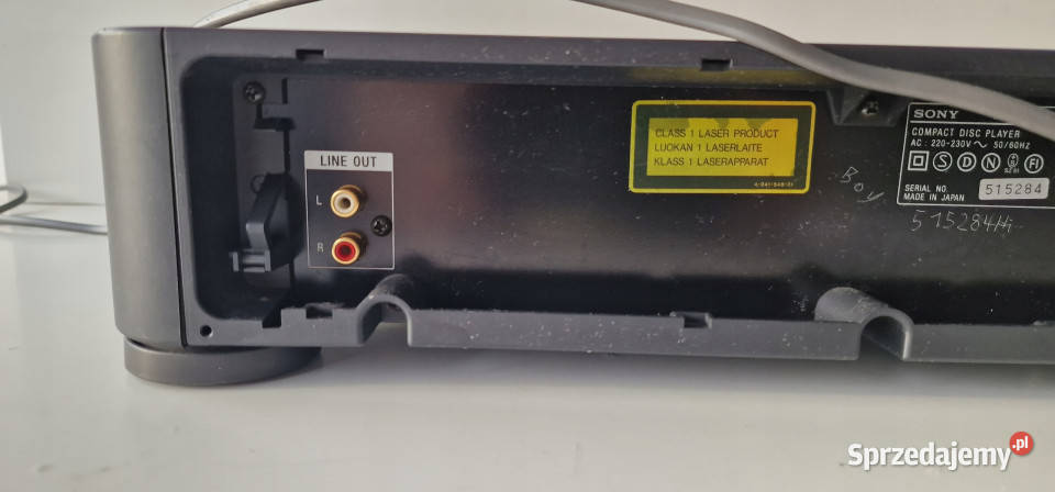 SONY odtwarzacz CD player CDP S 7 CDPS7 Międzychód