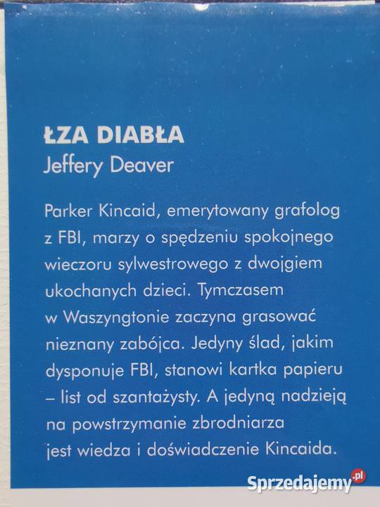 Zanim się pożegnasz Dostatnie lata Łza diabła Proza i poezja