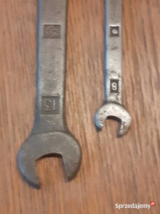 Klucze płaskie dwustronne FSM PRL 2 Chorzów