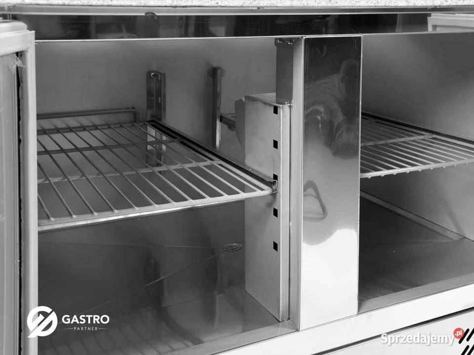 Stół chłodniczy 3 drzwiowy do Pizzy Nadstawka