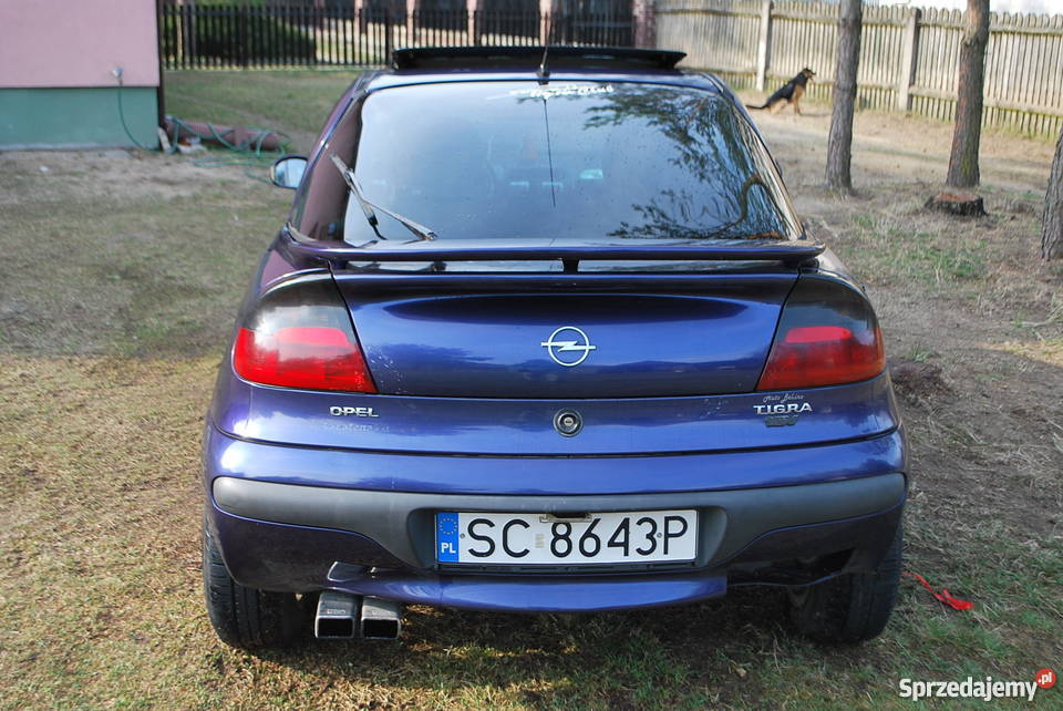 OPEL TIGRA 16LPG Opłaty Alu Xenon Skóra TANIO Dąbrowa Górnicza