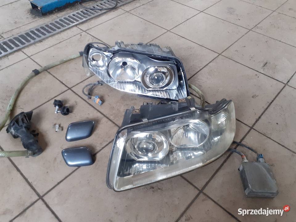 Reflektor audi a3 8l lift xenon zaślepki Tumlin-Osowa sprzedam