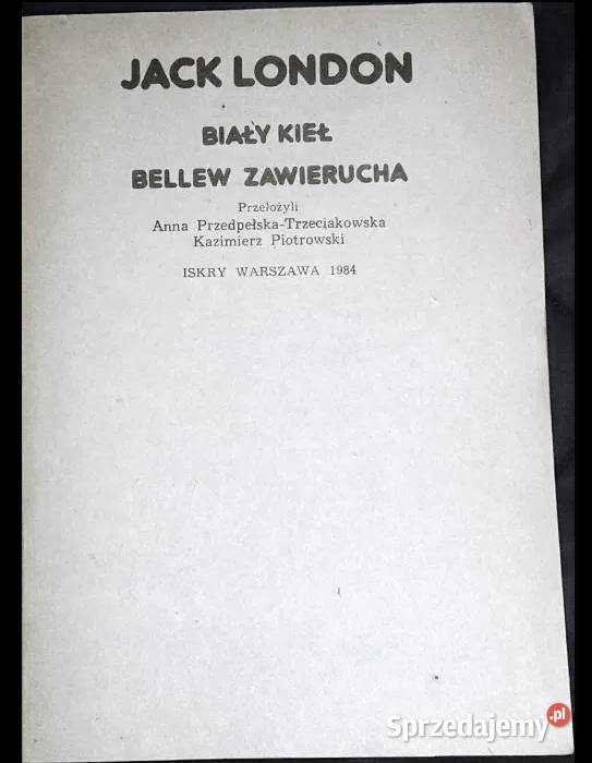 Biały Kieł Jack London Chełm