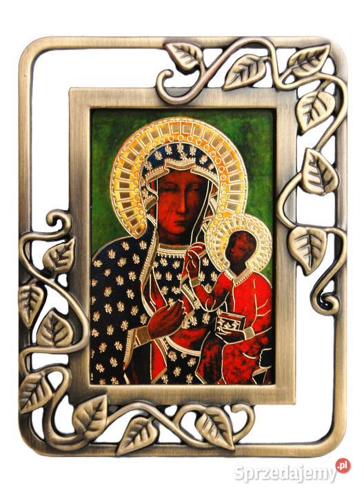 Matka Boża Częstochowska obrazek w ramce Lublin