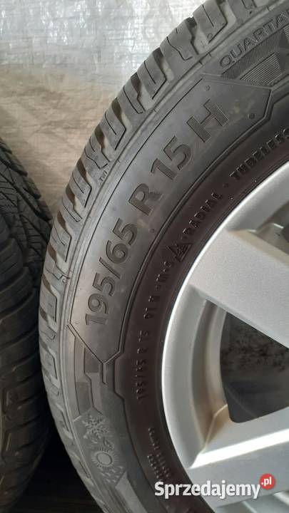 Sprzedam opony z felgami zadbane golf 5 Konin