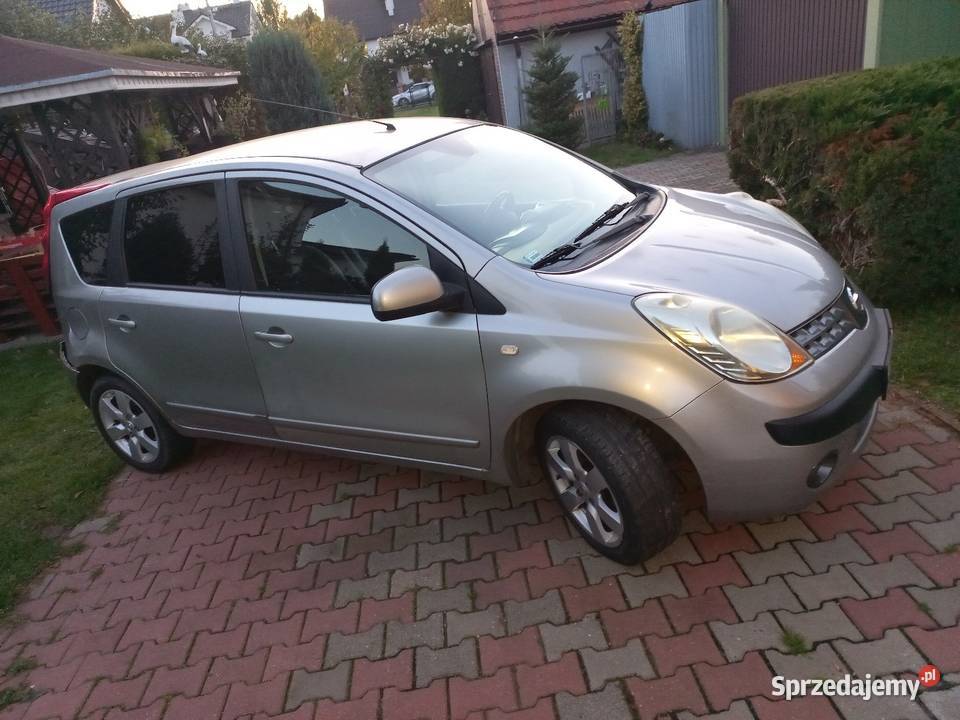 Nissan Note 16 uszkodzony tył dolnośląskie