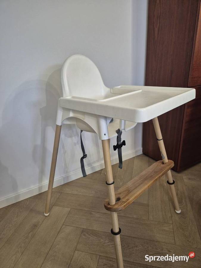 Krzesełko do karmienia Ikea podnóżek sprzedam