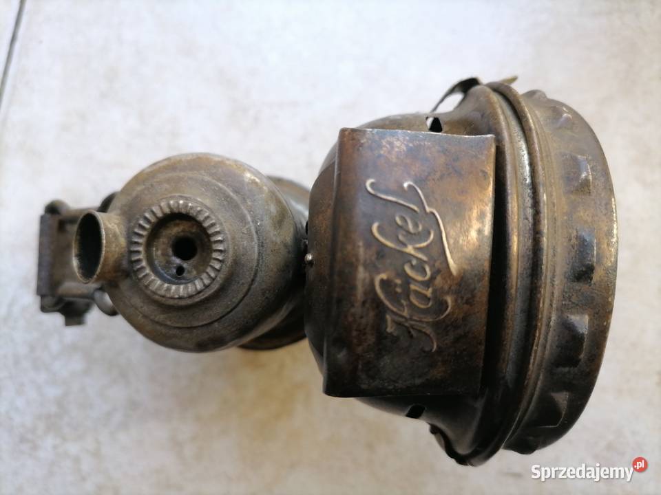 Zabytkowa lampa rowerowa Kraków