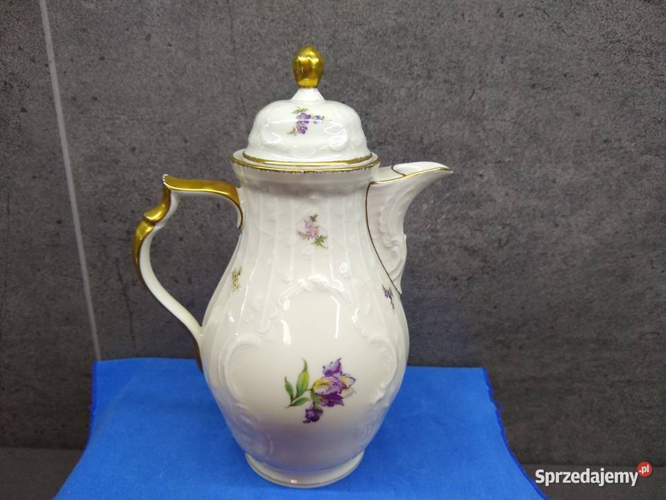 Dzbanek Rosenthal Sanssouci ecru złoto Kalisz