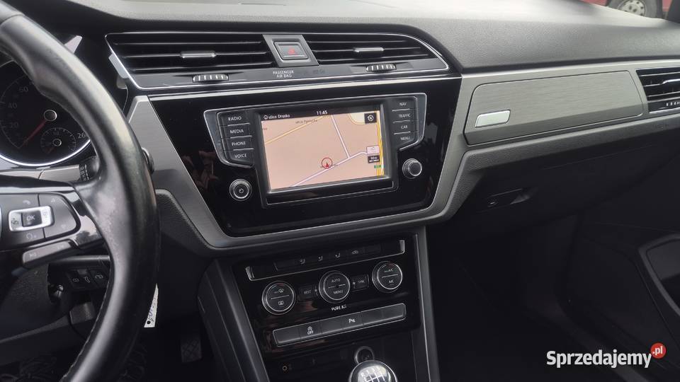 Volkswagen Touran 16 TDi 110 7 Foteli Radar Alu Elbląg