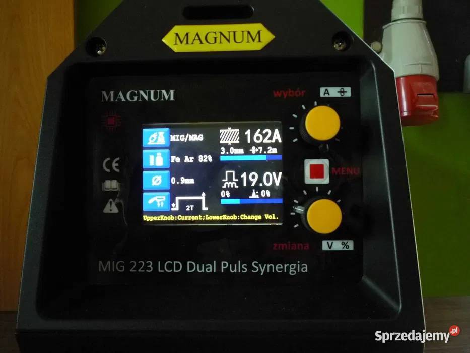 MigomatSpawarka Magnum MIG 223 LCD Dual Puls Świecie