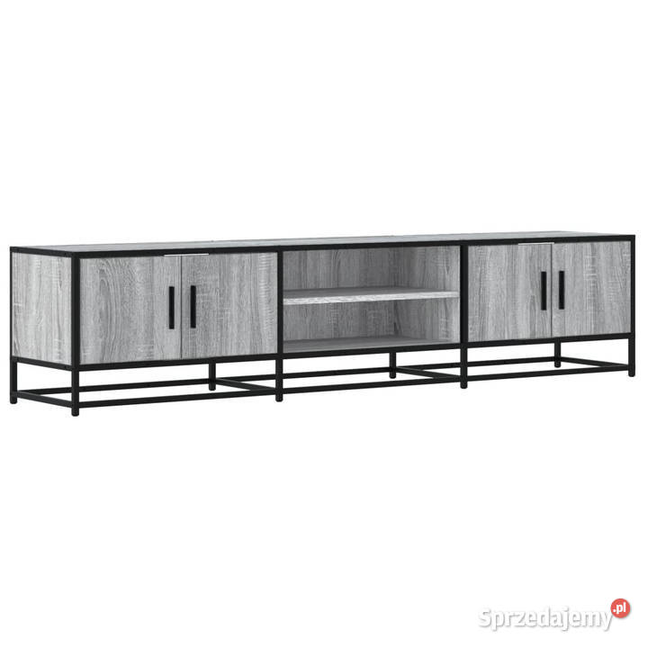 Szafka pod telewizor szary dąb sonoma 180x35x41 RTV Warszawa