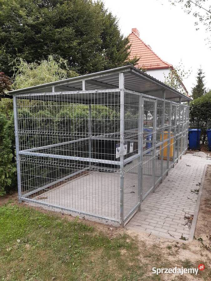 Wiaty śmietnikowe altany zadaszenia Świdnica