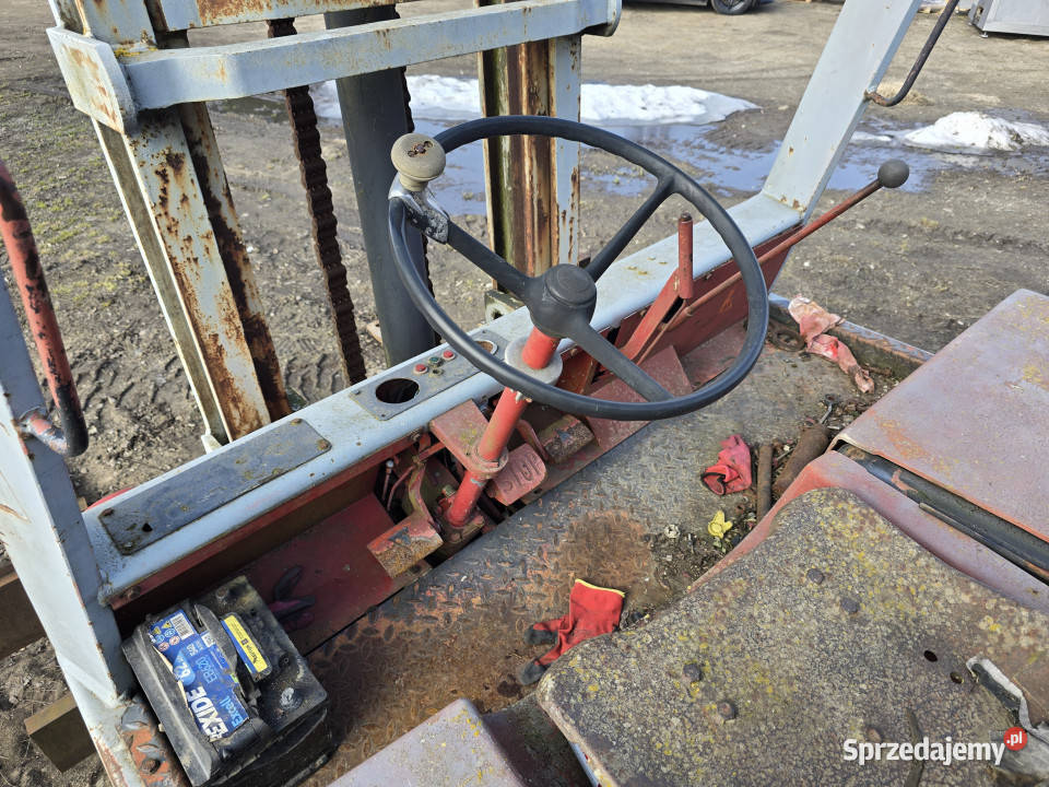 Wózek widłowy LINDE udźwig 6 ton 4 m DEUTZ F6L Litwinki sprzedam