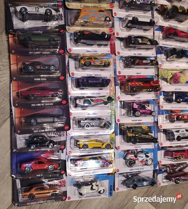 Modele kolekcjonerskie Hot Wheels 89 sztuk pomorskie Gdańsk sprzedam