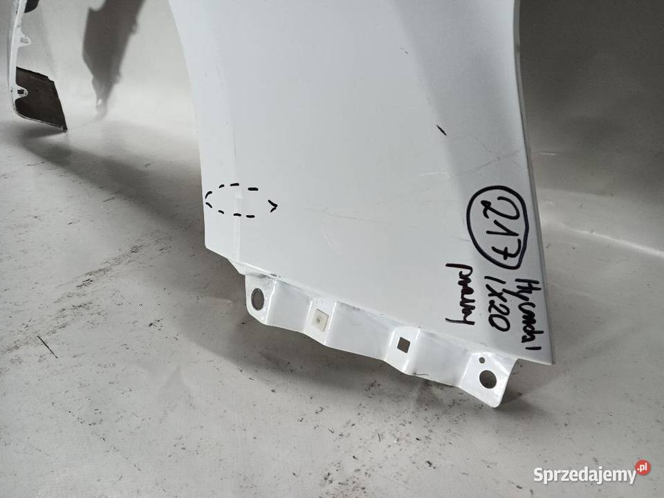 BŁOTNIK PRZÓD PRZEDNI PRAWY HYUNDAI IX20 błotnik osobowe sprzedam