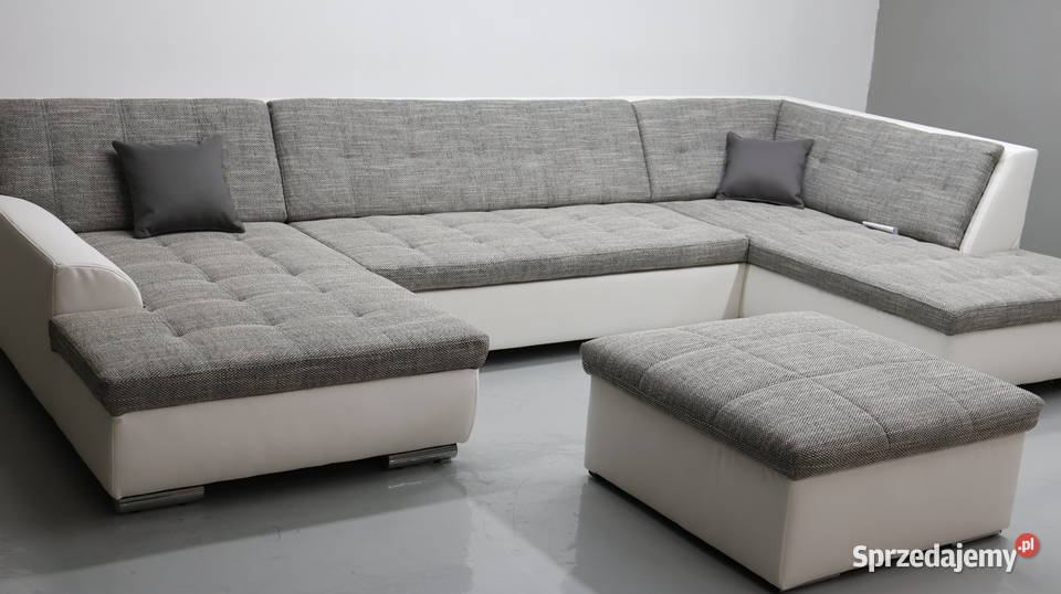 TND nowy niemiecki narożnik U z funkcja spania wielkopolskie