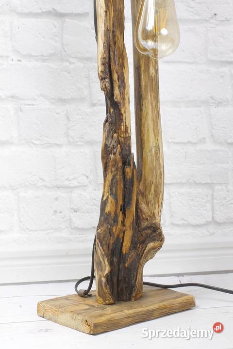 Piękna lampa gałęzi handmaderękodzieło Zielona Góra