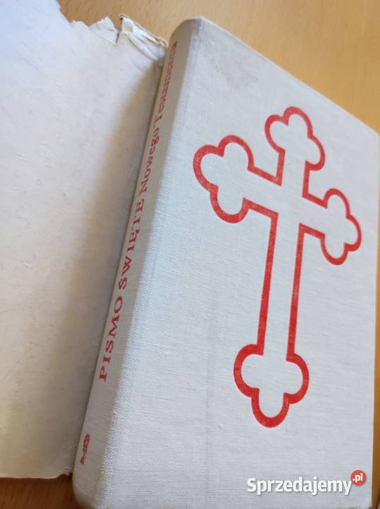 Pismo Święte Nowego testamentu Książki i Podręczniki świętokrzyskie Kielce